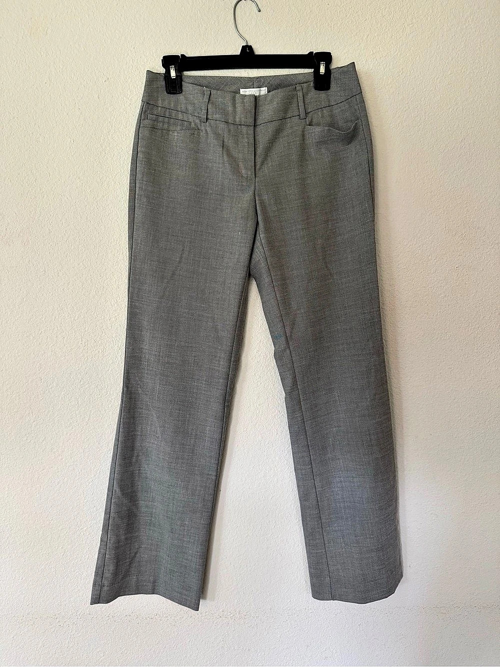 New York & Company Straight Leg Pants in Gray Size 2 Like New